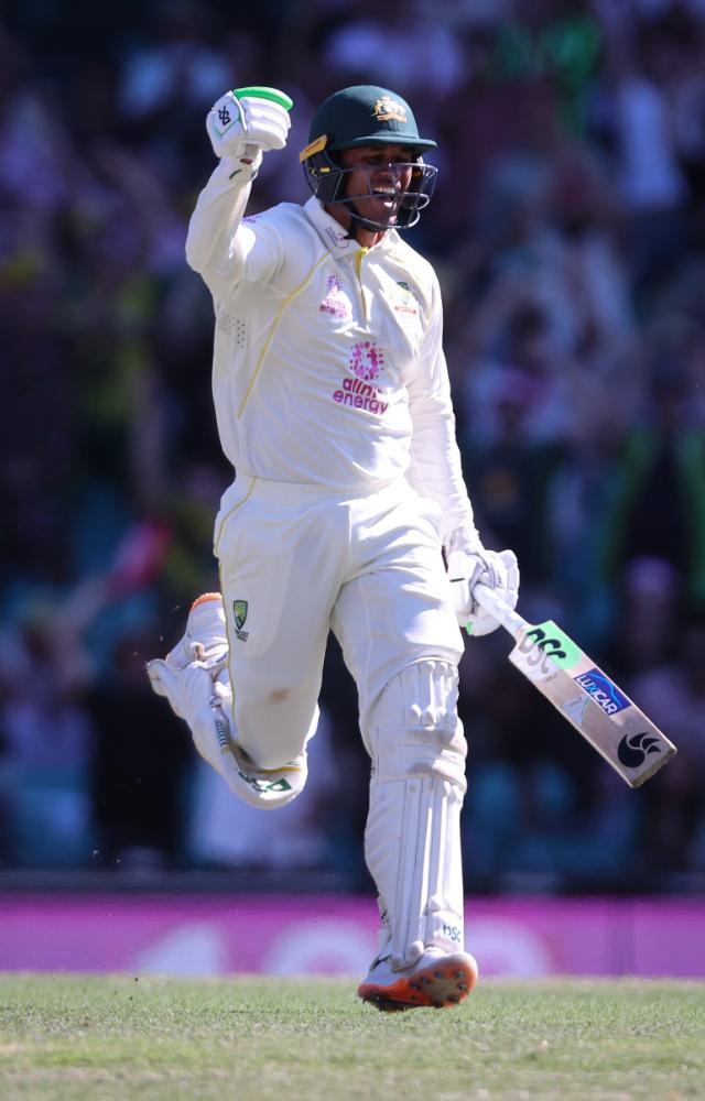 Australia’s Usman Khawaja scored 255 runs, including 2 centuries. 