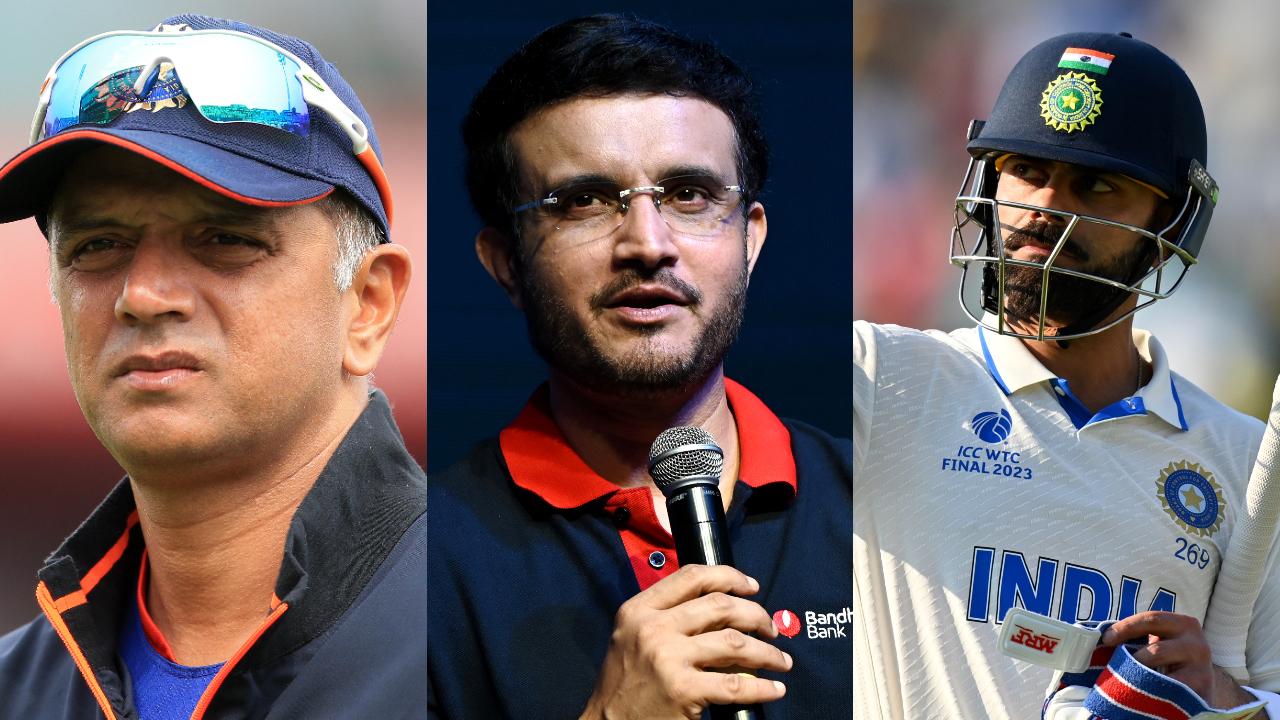 All three legendary players have a combined total of 28,956 Test runs between them (and Virat Kohli is still playing). They have also captained the Indian Test team at some point in their careers. Rahul Dravid and Sourav Ganguly’s Test debut changed the face of Indian cricket and Virat Kohli went on to establish himself as one of the Test greats. (Pic: AFP)