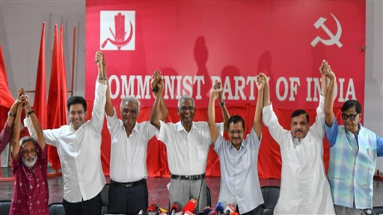 The Communist Party of India (CPI) leader extended support to the Aam Aadmi Party on the ordinance issue, and said, 