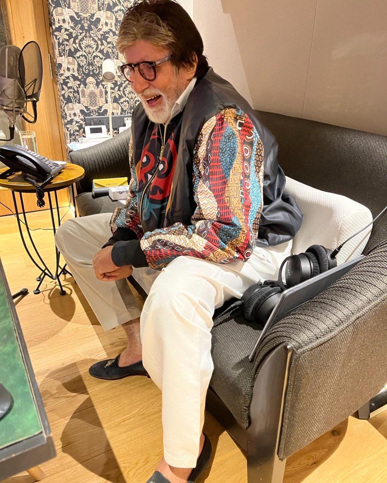 Bollywood icon Amitabh Bachchan occasionally also lends his baritone to the playback music industry. His songs include ‘Say Shaava Shaava’ and ‘Mein Yahan Tu Wahan’ from ‘Baghban’ (Instagram)