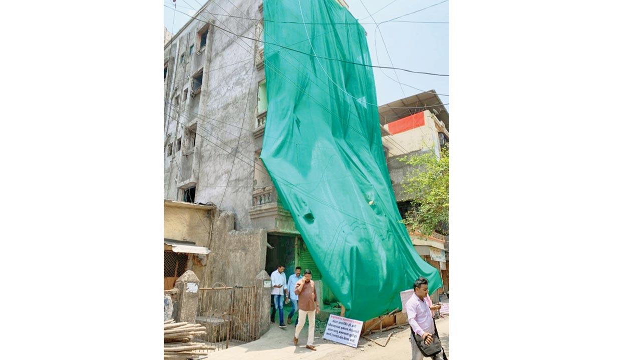 Officials of the Ulhasnagar Municipal Corporation said the demolition work at the three buildings will be over soon