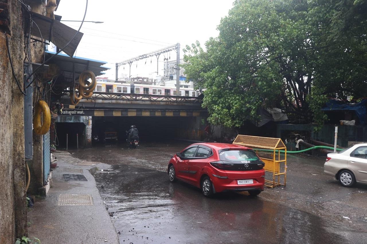 Mumbai and its suburbs received heavy rains in the last 24 hours, resulting in water-logging at various places and affecting vehicular movement on some roads