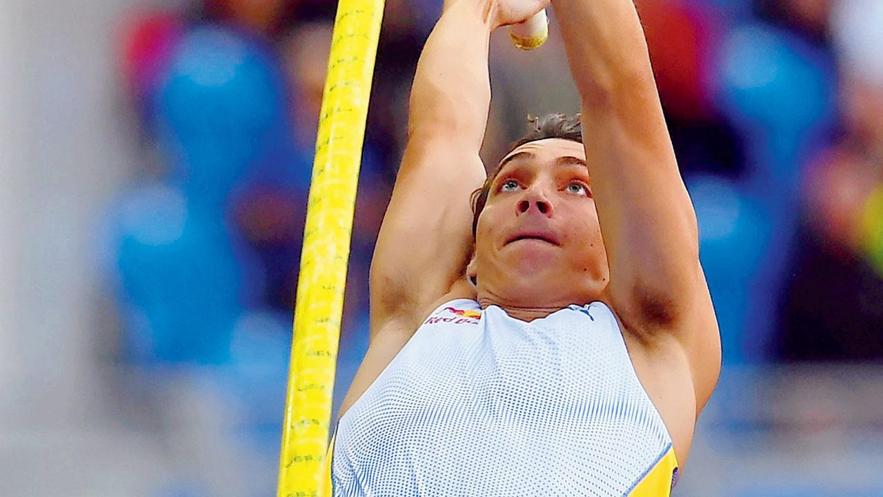 Pole vaulter Duplantis sets world-leading outdoor mark of 6.12m at Golden Spike meet