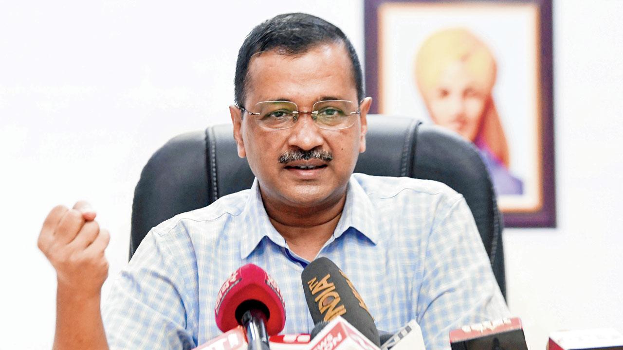 Delhi CM Arvind Kejriwal. File pics/PTI