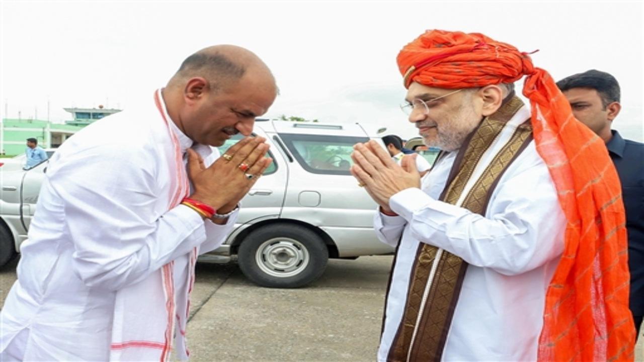 In Photos: Amit Shah addresses rally in Rajasthan