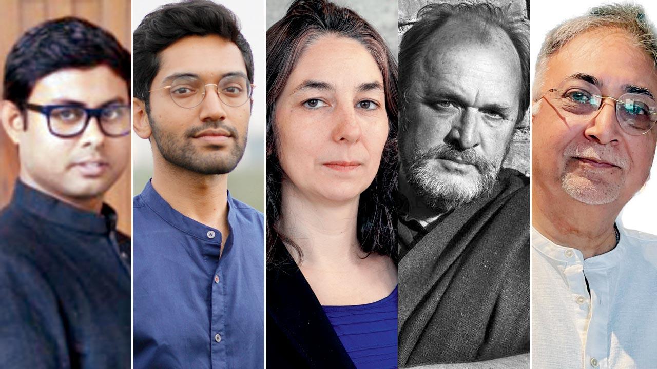 Hindol Sengputa, Manu S Pillai, Audrey Truschke, William Dalrymple and Syed Ali Nadeem Rezavi