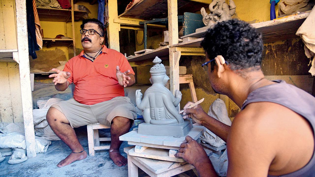 Jayesh More welcomes the eco-friendly move but says clay idols are extremely difficult to create and need years of experience and expertise to master and there are not enough artists in the market for it. 