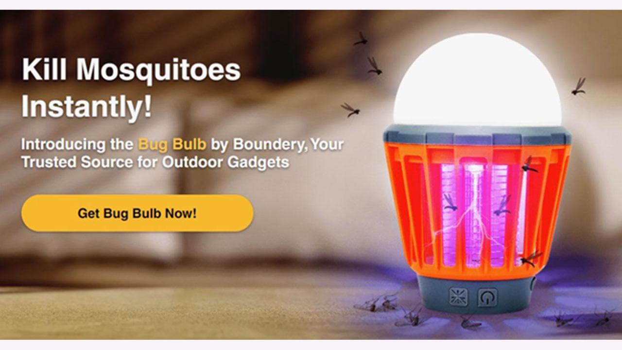 Bug Bulb Zapper Reviews Does Boundery Portable Mosquito Zapping
