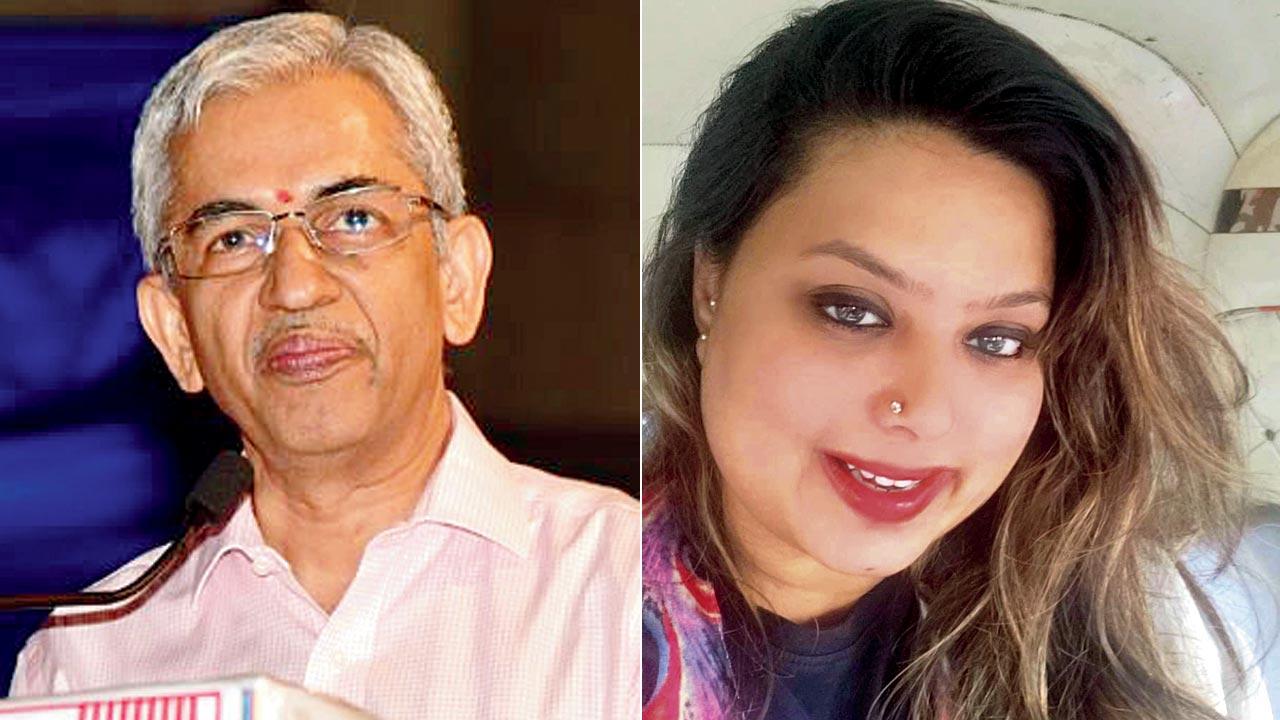 Retd DGP Praveen Dixit  and Dr Ruttuja Karkhanis