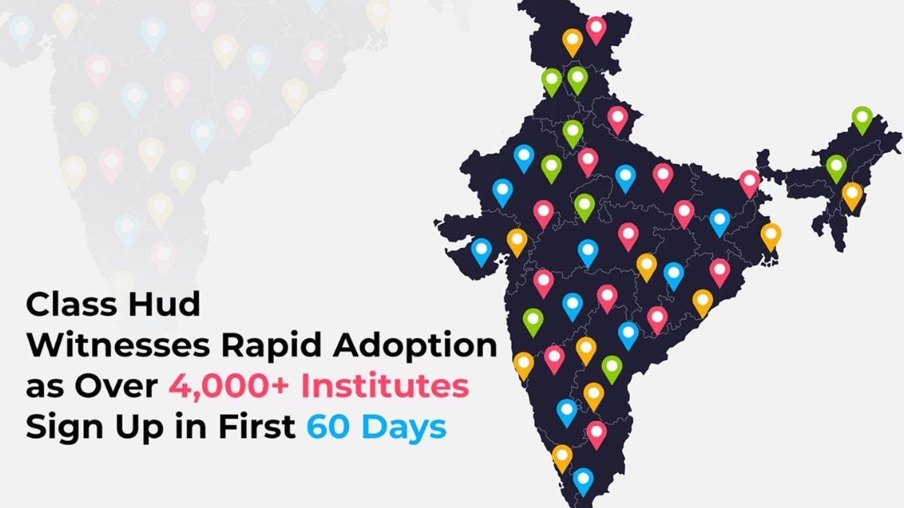 Class Hud Witnesses Rapid Adoption as Over 4,000 plus Institutes Sign Up in First 60 Days