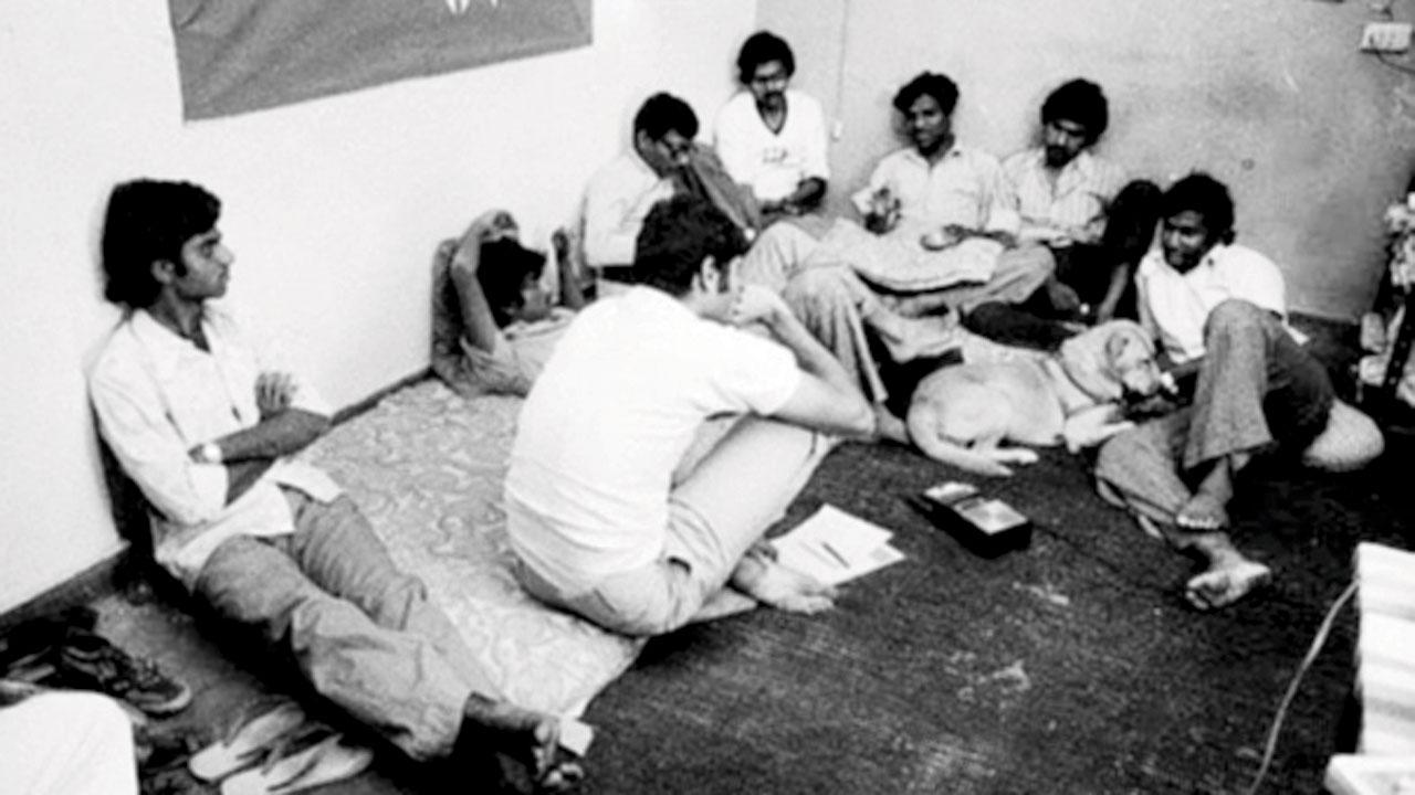 The 1976 core committee of the Mood Indigo festival, which included Infosys founder Nandan Nilekani. Pics Courtesy/IIT-B