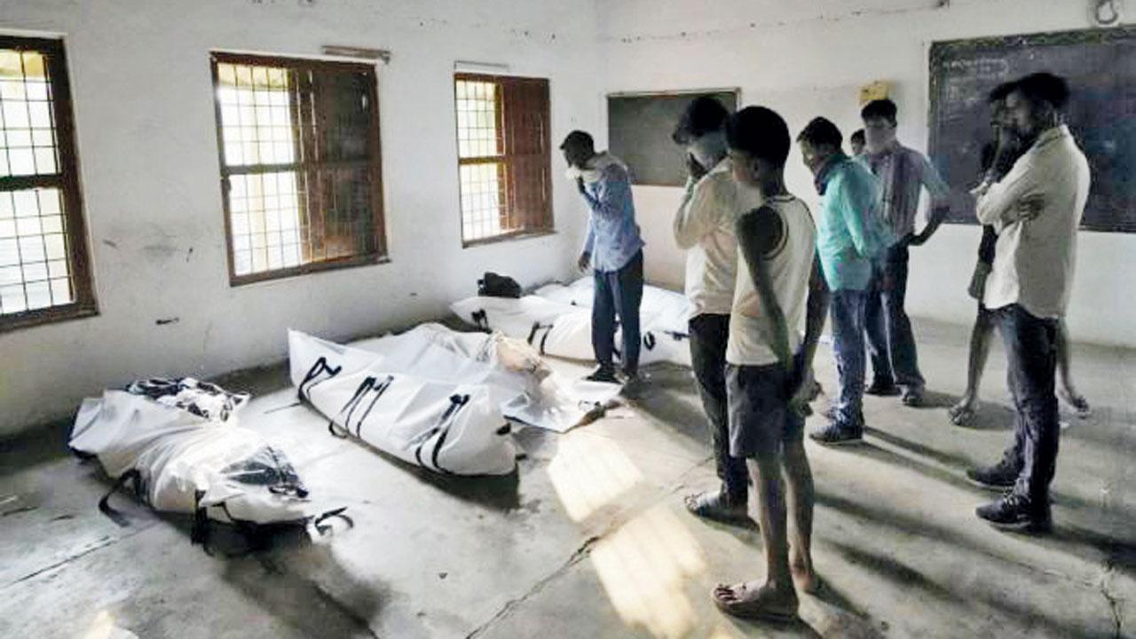Kids afraid of returning to school that was turned into morgue Kids afraid of returning to school that was turned into morgue