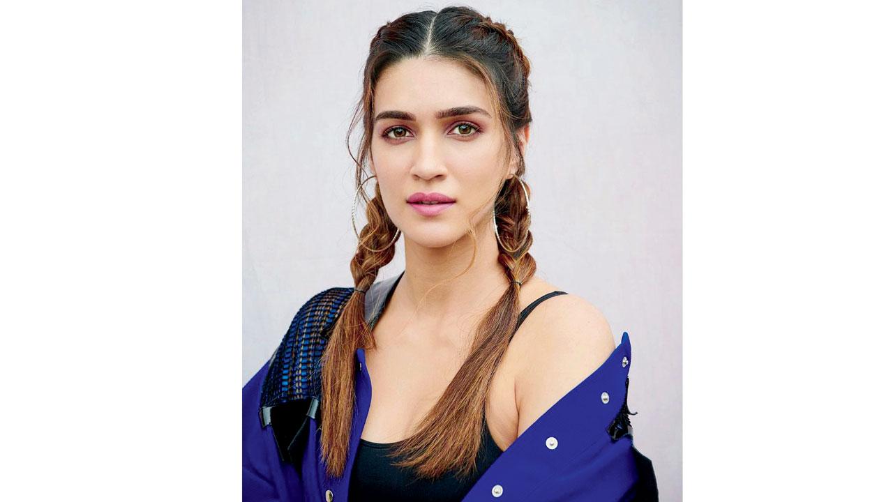Kriti Sanon wears a Dutch braid