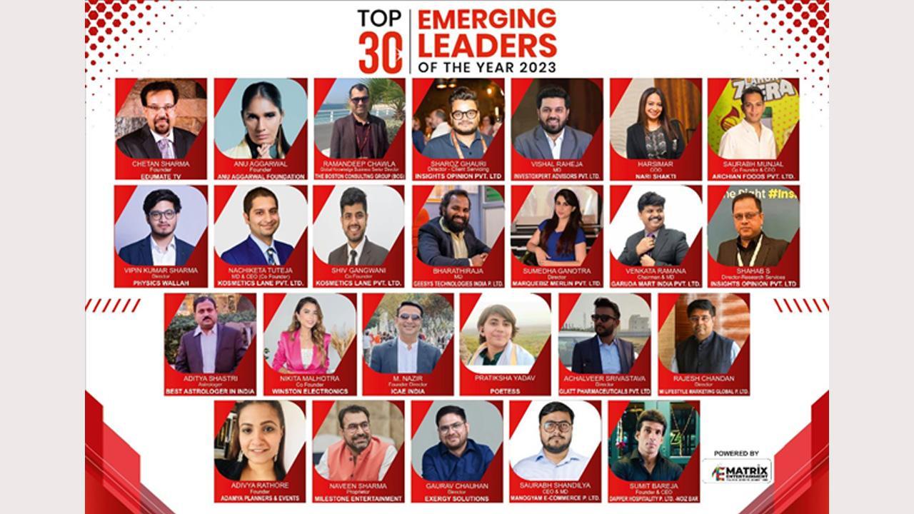 Top 30 Emerging Leaders-2023