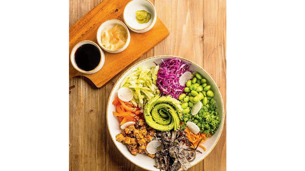 Falafel bowl from Green therapy. Pic Courtesy/Instagram 