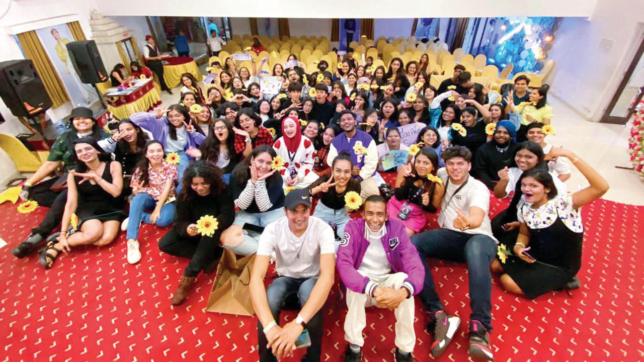 A previous BTS-themed event conducted by Mumbai BTS