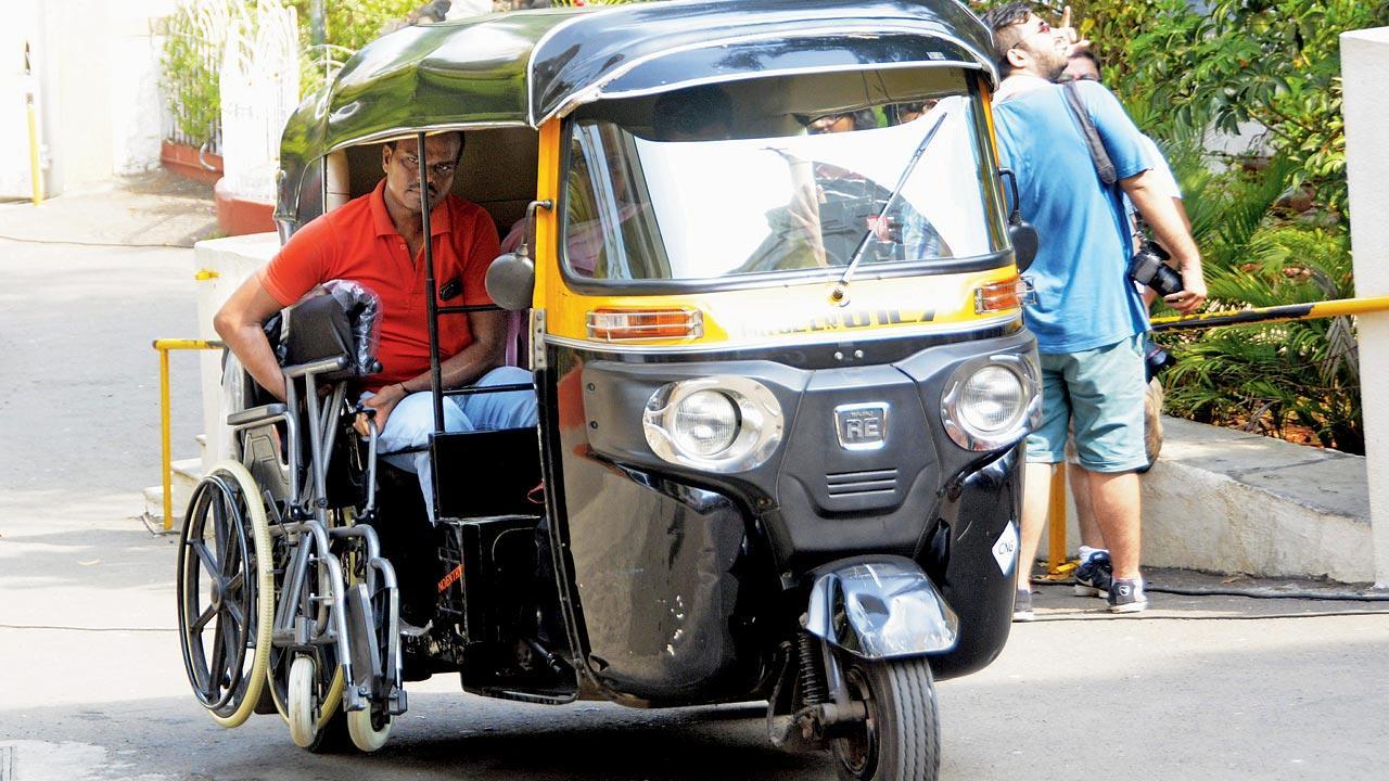‘I had to fix my wheelchair at a cycle repair shop’