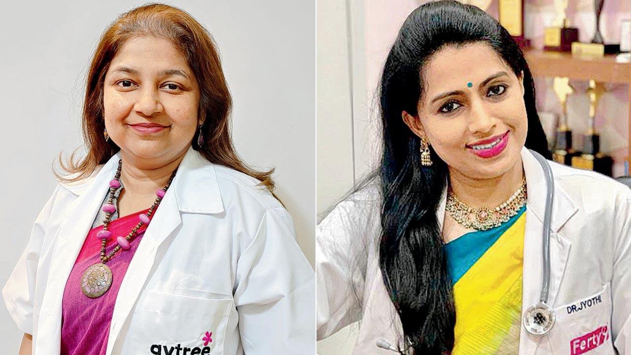 Dr Sudeshna Ray and Dr C Jyothi Budi