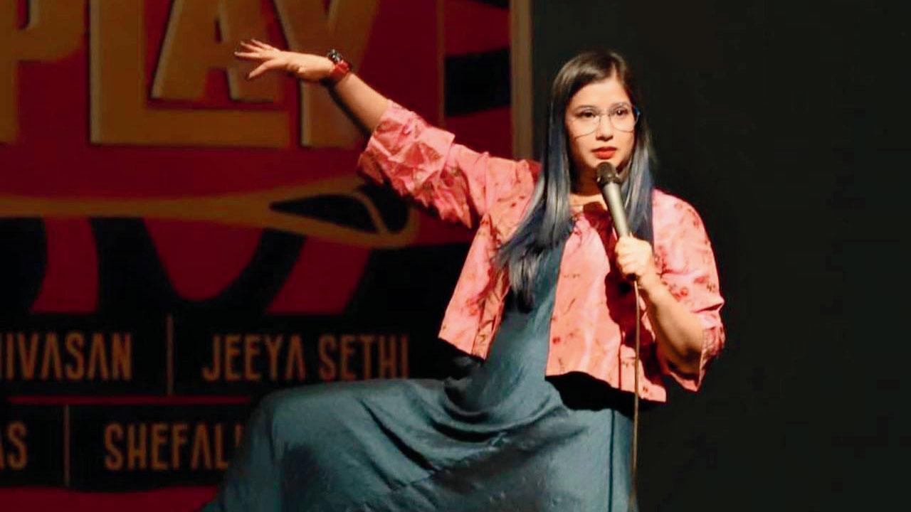 Jeeya Sethi at a performance