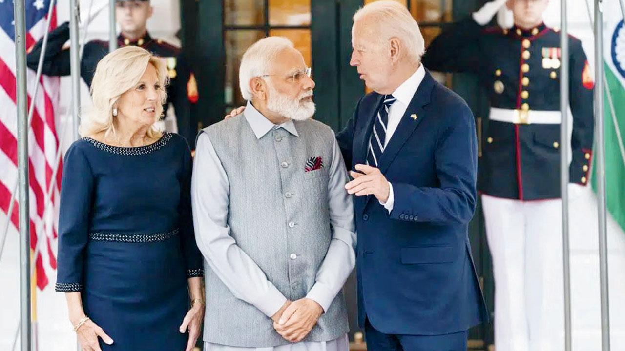 Modi talks of ‘bold’ steps as Biden lauds ‘relationship’