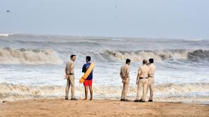 The water will take you away in a second