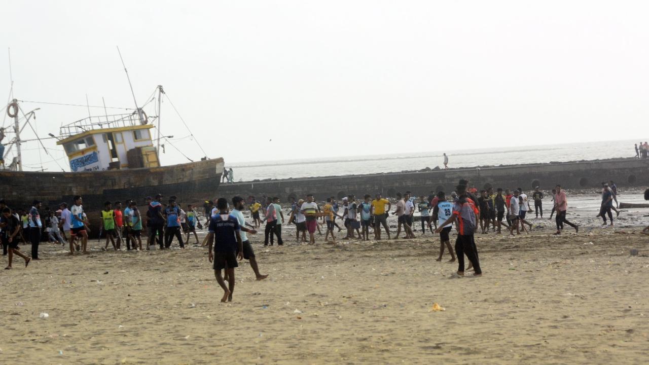 The authorities had already warned people and fishermen against venturing into the sea because of the rough conditions ahead of the landfall of Cyclone Biparjoy on the Gujarat coast on June 15