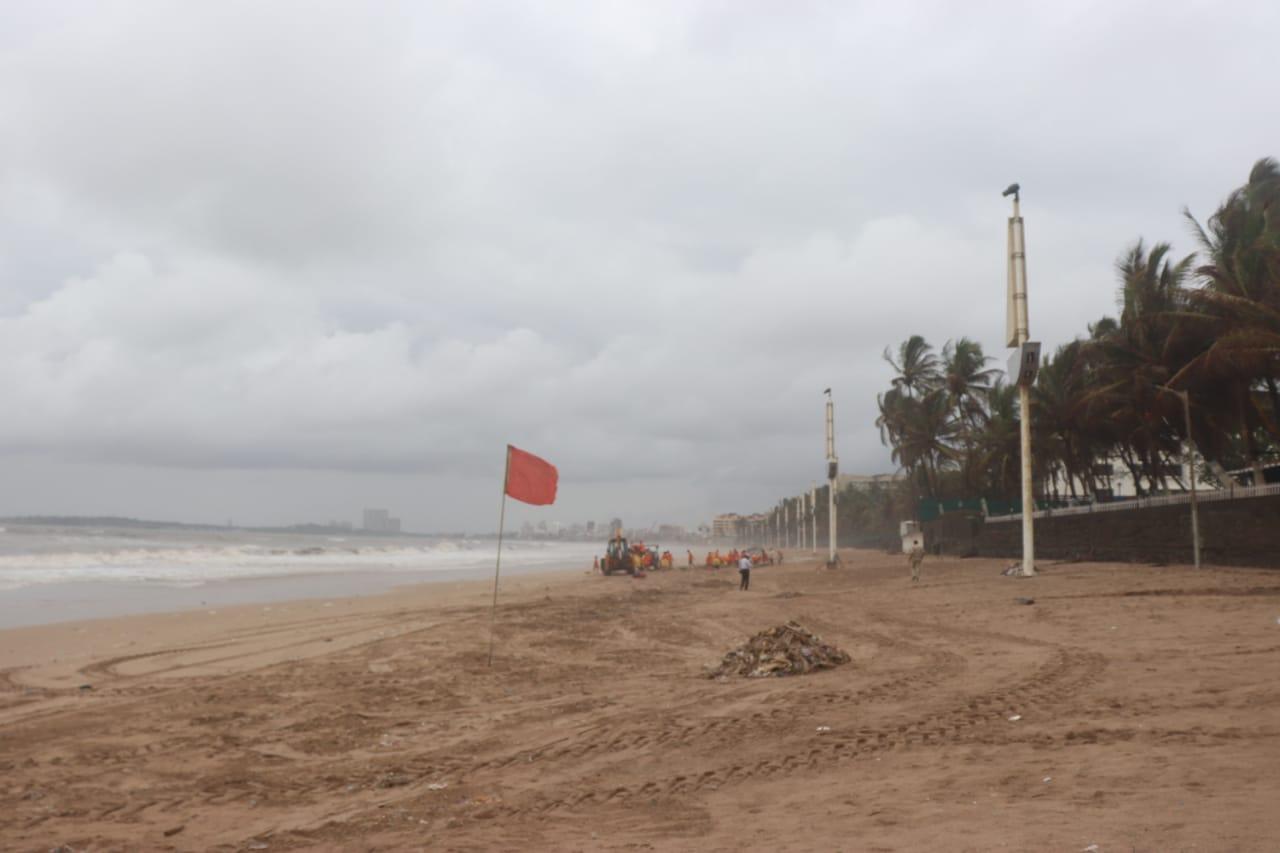 A high tide of 3.48 metre is expected at 8.09 pm in Mumbai today. A low tide of 2.35 metre is expected at 2.25 pm