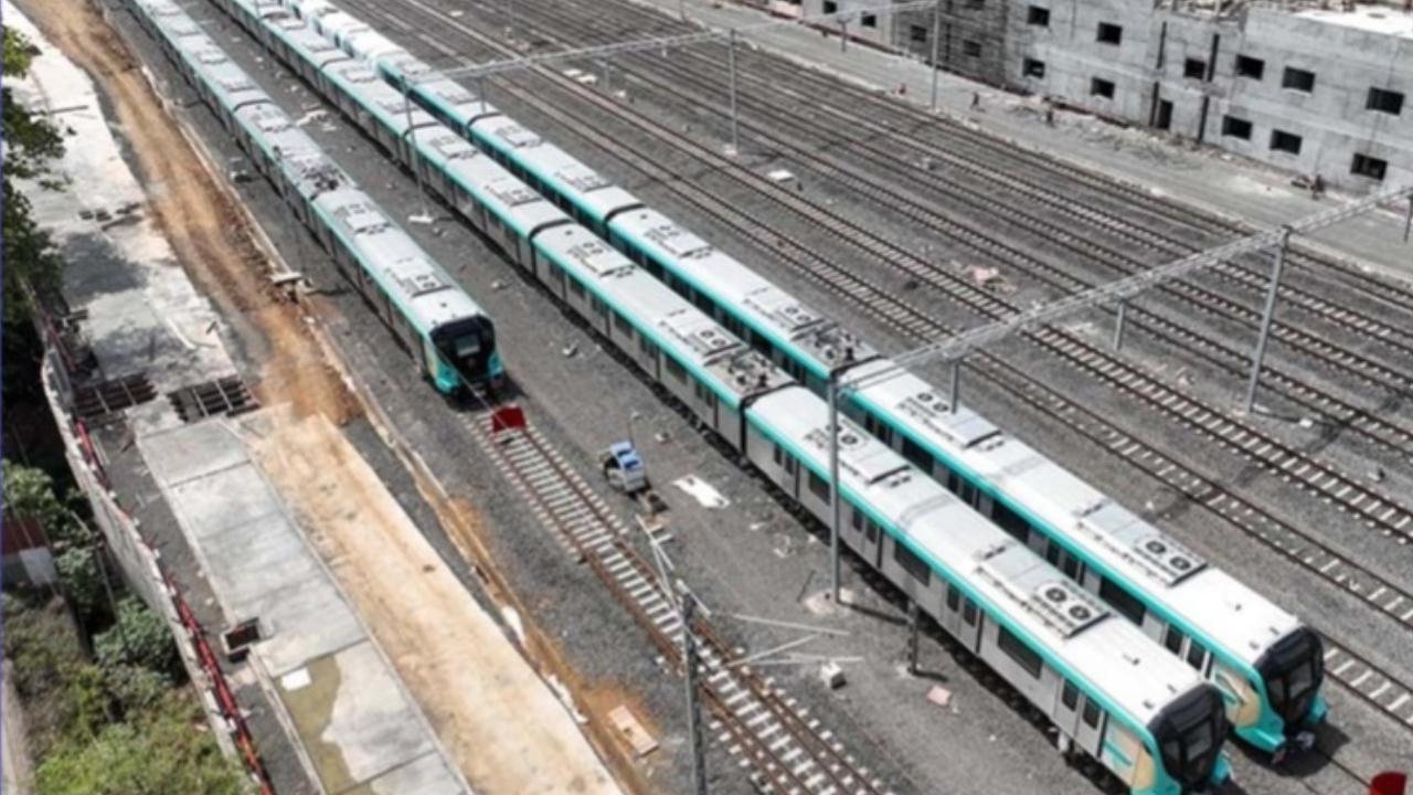 Mumbai gets two more metro trains for underground Aqua Line 3