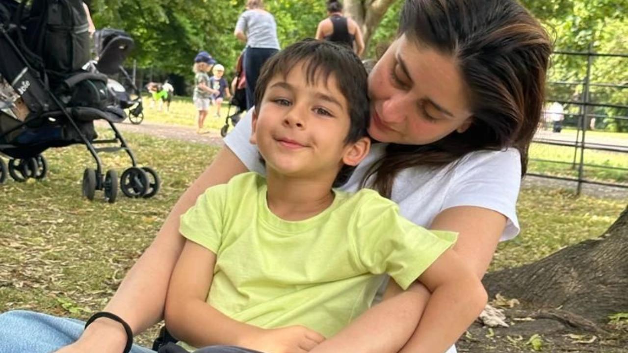 Kareena Kapoor and Taimur Ali Khan are the cutest mother-son duo in their recent pic from London