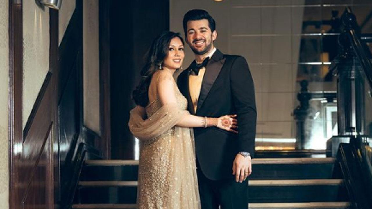 Karan Deol, Drisha Acharya share pictures from wedding reception; see pics