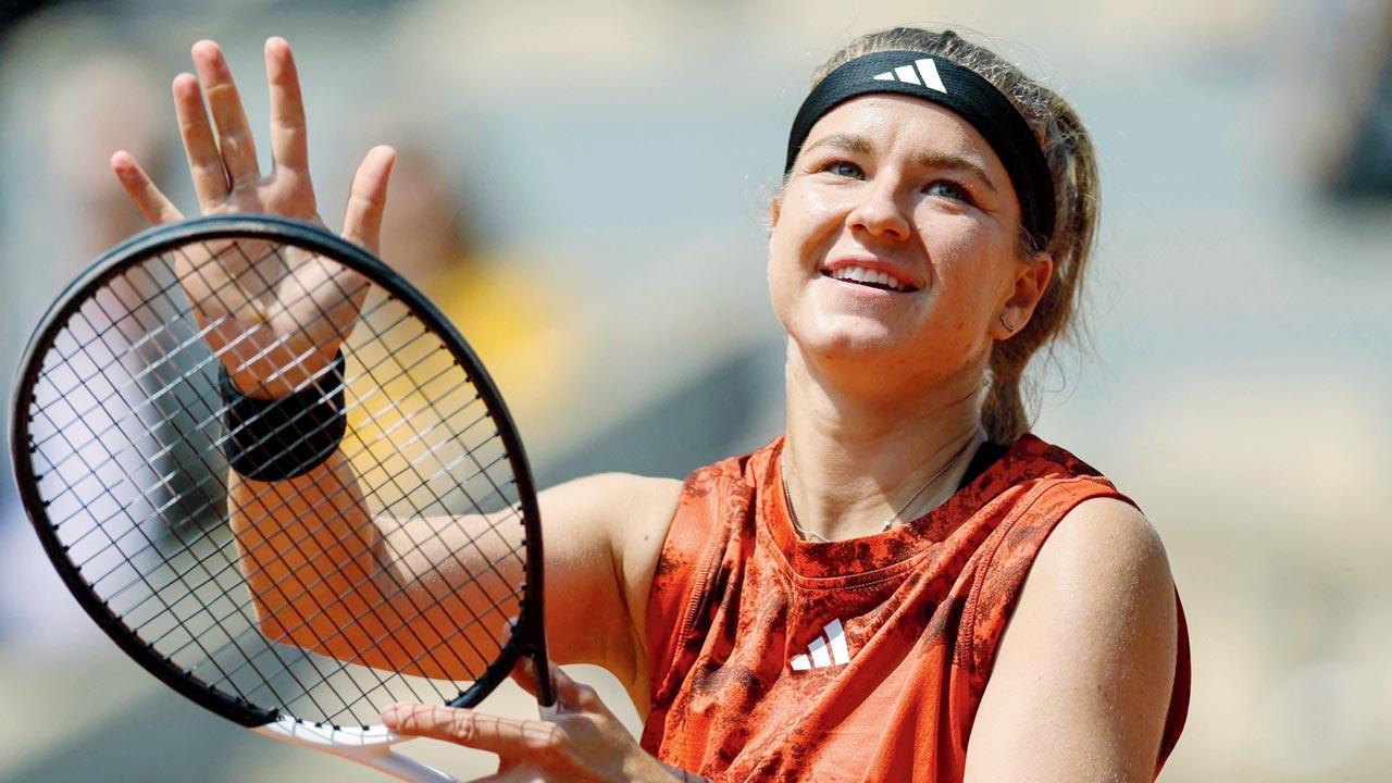 Maiden French Open semis for Muchova