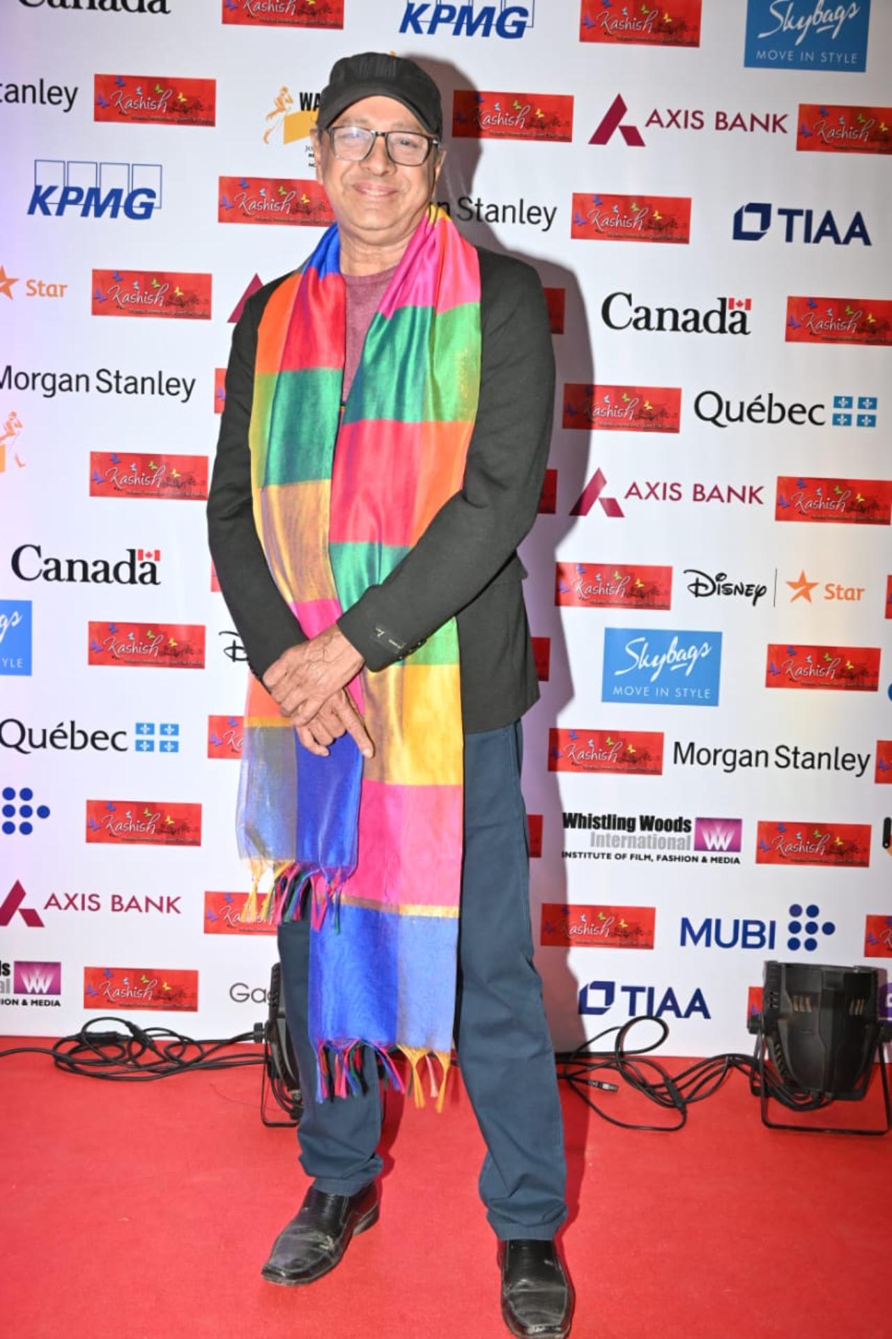 Festival director Sridhar Rangayan was all smiles on the opening night as he welcomed guests