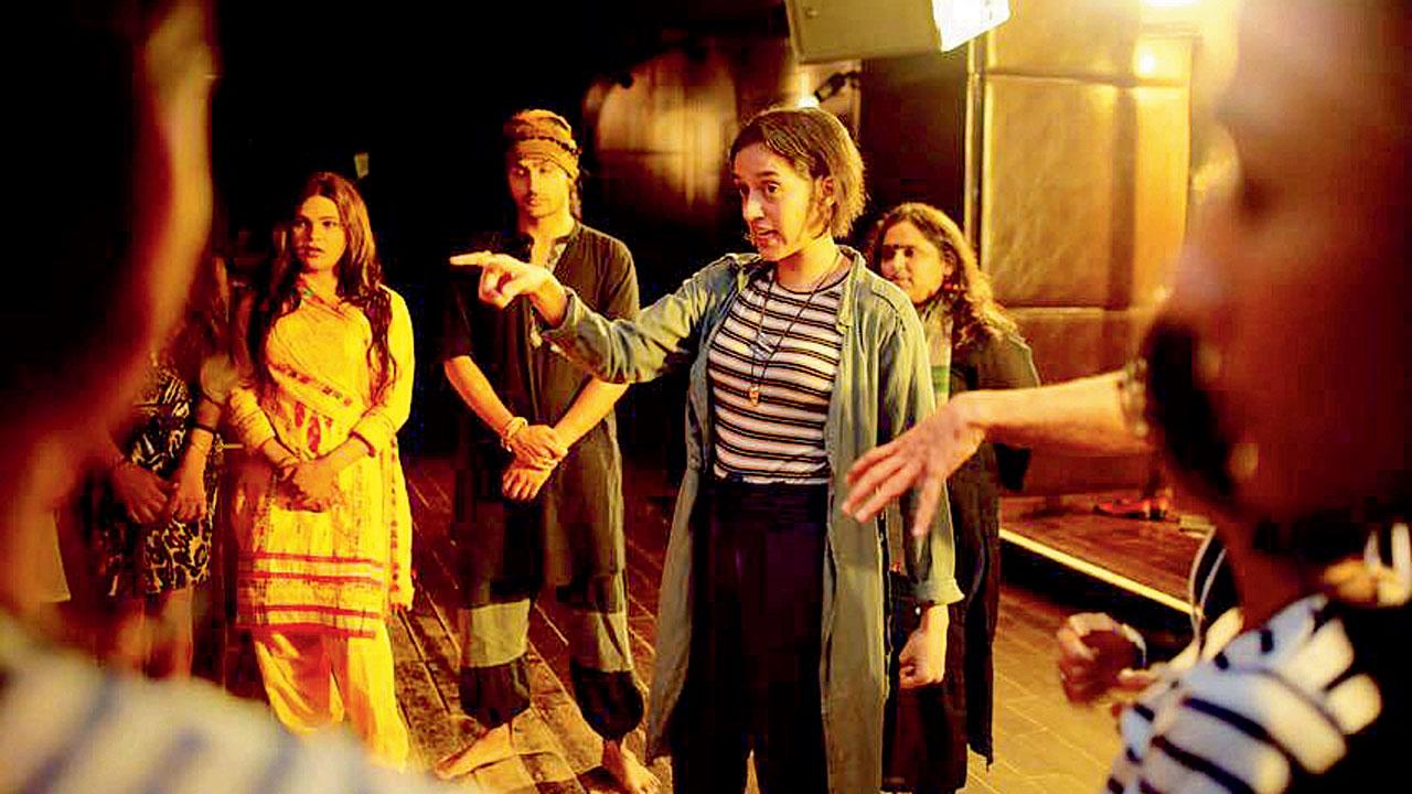 Sheena Khalid (middle) during a previous workshop for transpersons. Pic courtesy/Instagram