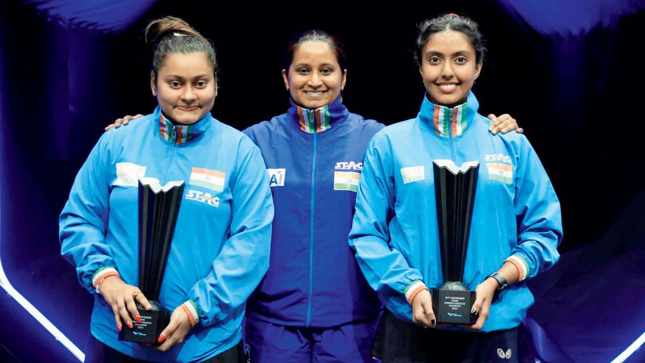 Coach Mamta Prabhu praises table tennis duo Sutirtha Mukherjee-Ayhika Mukherjee