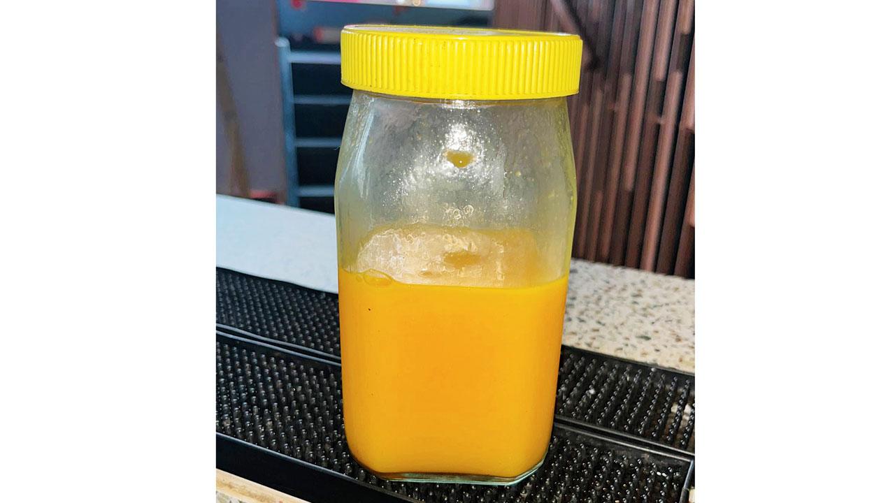 Mango shrub for mango tango
