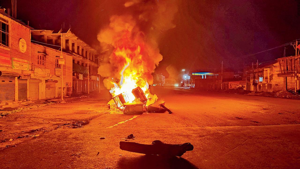 As Manipur burns, PM talks of Emergency on radio