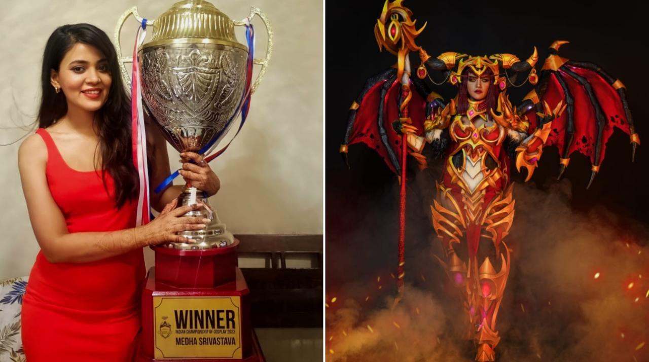 Mumbai-based Medha Srivastava wins Cosplay Championship Trophy at Comic Con India Cosplay Contest 2023