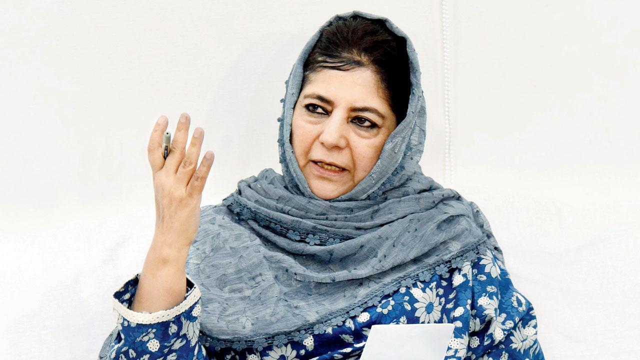 Jammu and Kashmir was a lab for BJP, country risks Kashmirisation: Mehbooba Mufti
