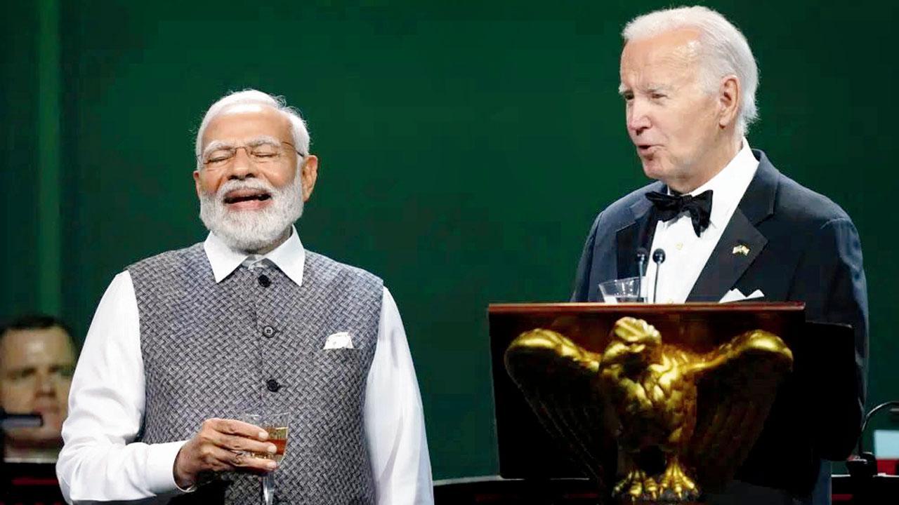 Modi, Biden forge ties for defense, AI and space tech