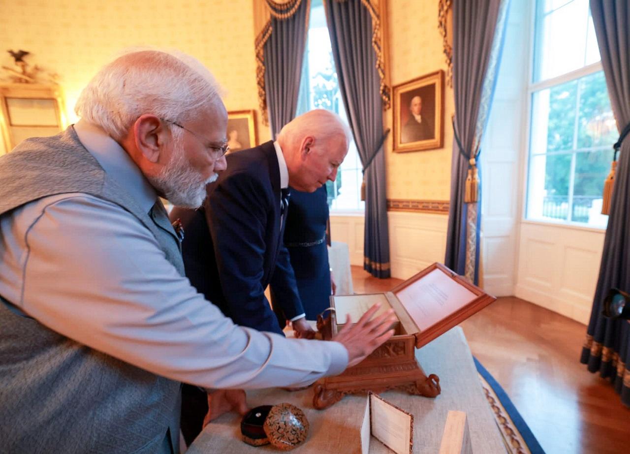 They were joined by US National Security Advisor Jake Sullivan and his Indian counterpart Ajit Doval, it said