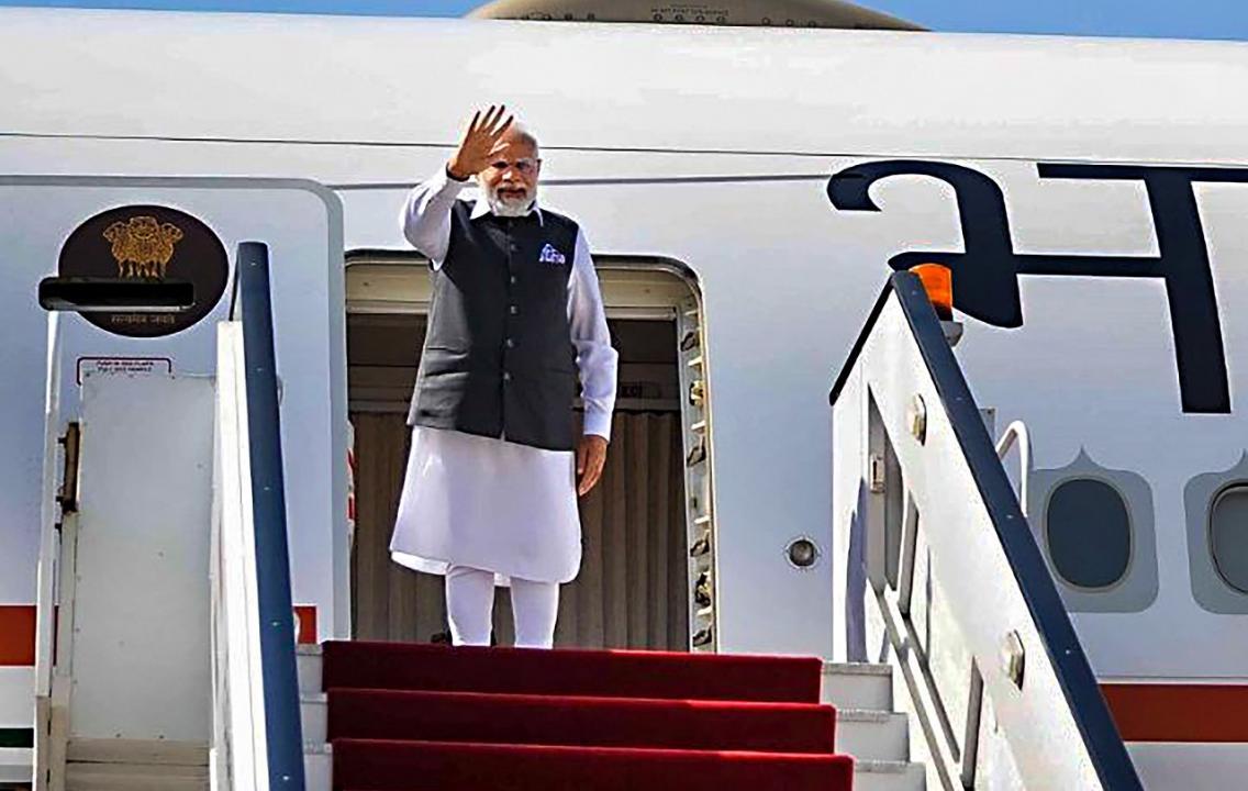 In Photos: PM Modi returns to India after landmark visit to US, Egypt