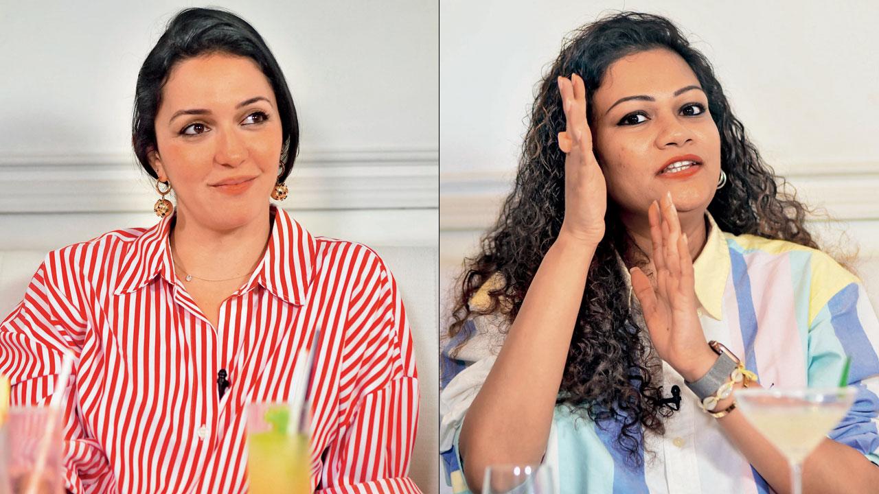 Analee Cerejo and Nauheed Cyrusi