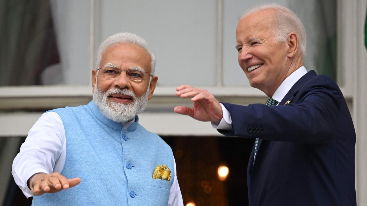 Prime Minister Modi holds talks with President Biden at White House