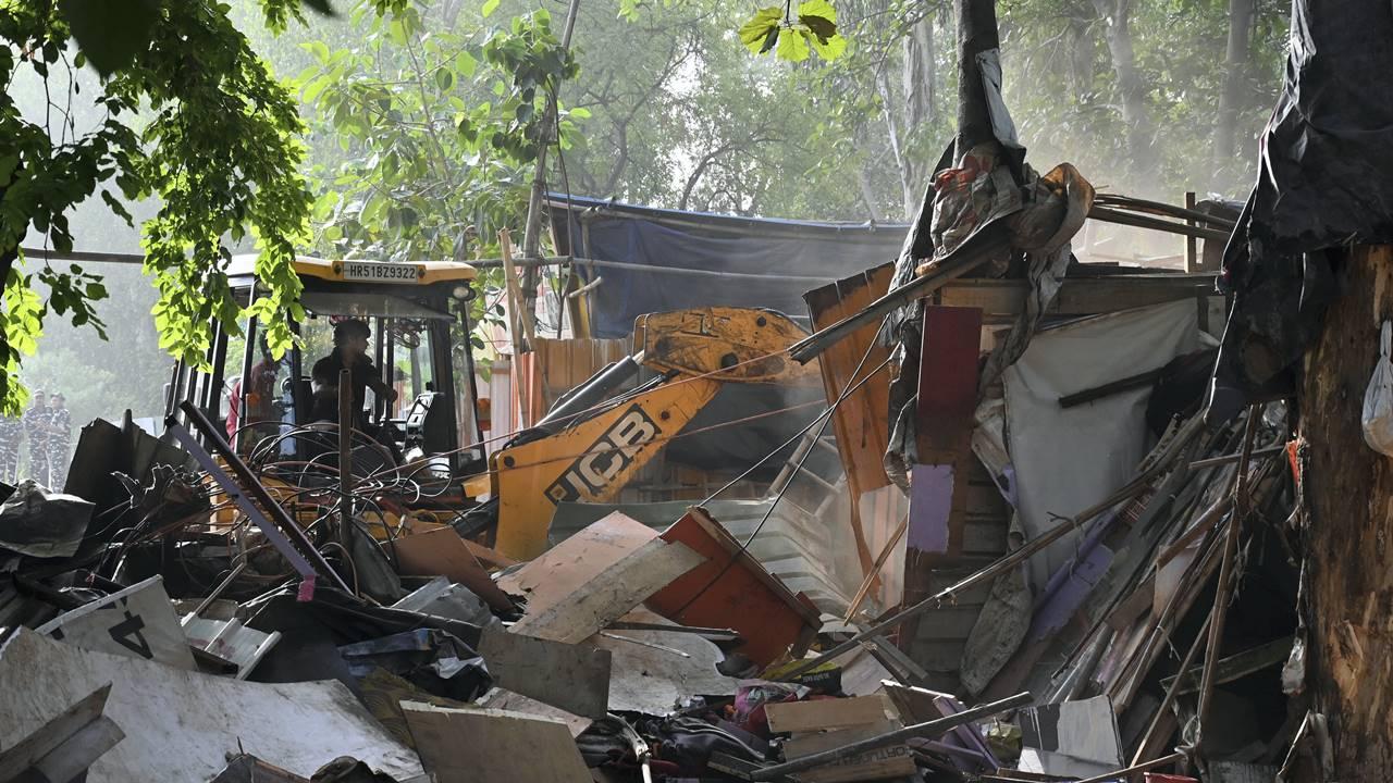 TOI reported that this came after the Delhi high court on Tuesday refused to grant any stay to the residents of Priyanka Gandhi Camp, a slum cluster, in Vasant Vihar against a demolition drive at the land allotted to National Disaster Response Force.