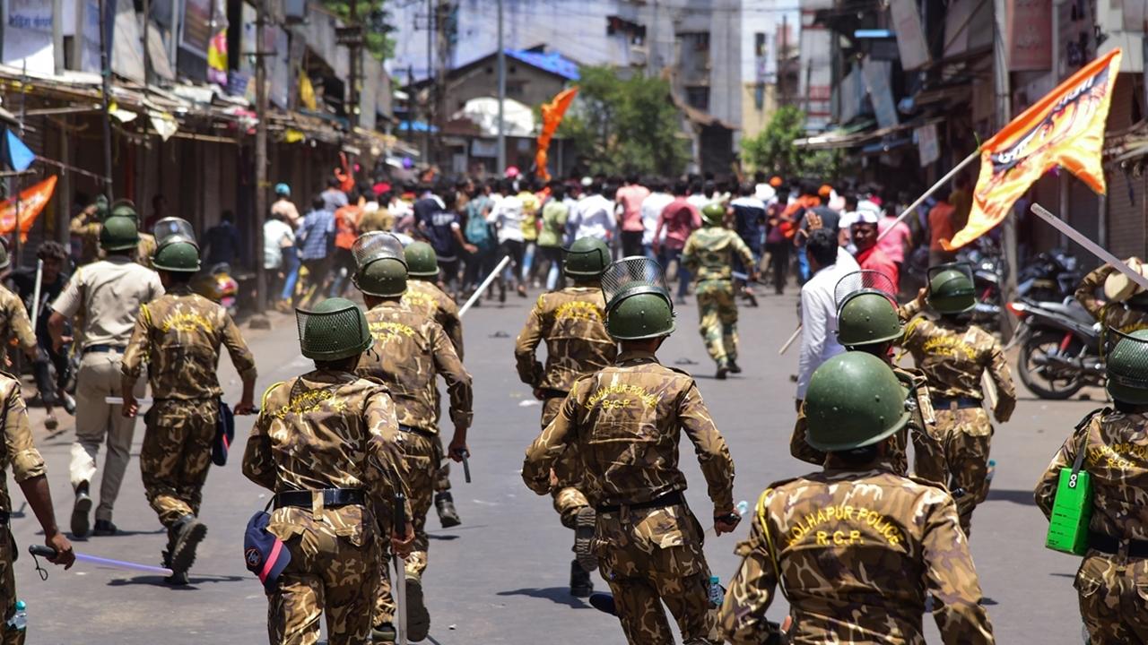 At least 36 people have been arrested and cases registered in connection with the violence, police said. Kolhapur Superintendent of Police Mahendra Pandit said the situation is getting back to normal and regular activities are taking place in the city.