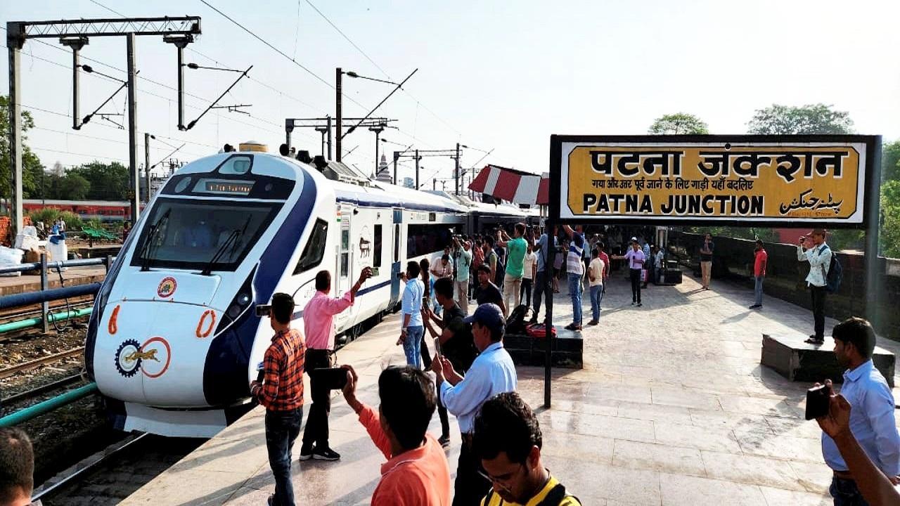 In Photos: Patna-Ranchi Vande Bharat Express trial run begins