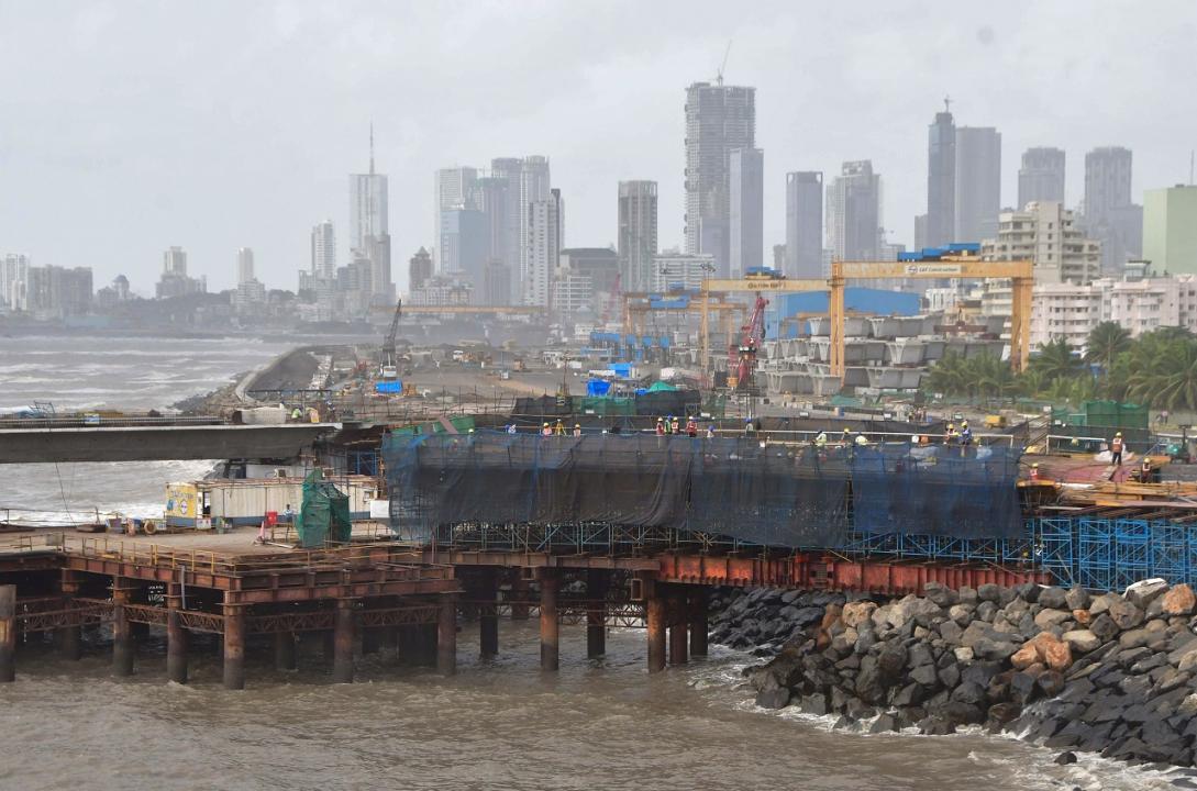 In Photos: Mumbai coastal road to partially open in December