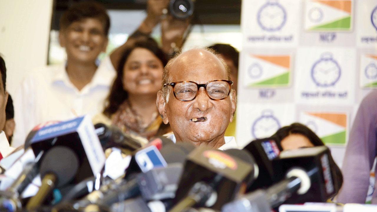 Sharad Pawar. File Pic/Atul Kamble