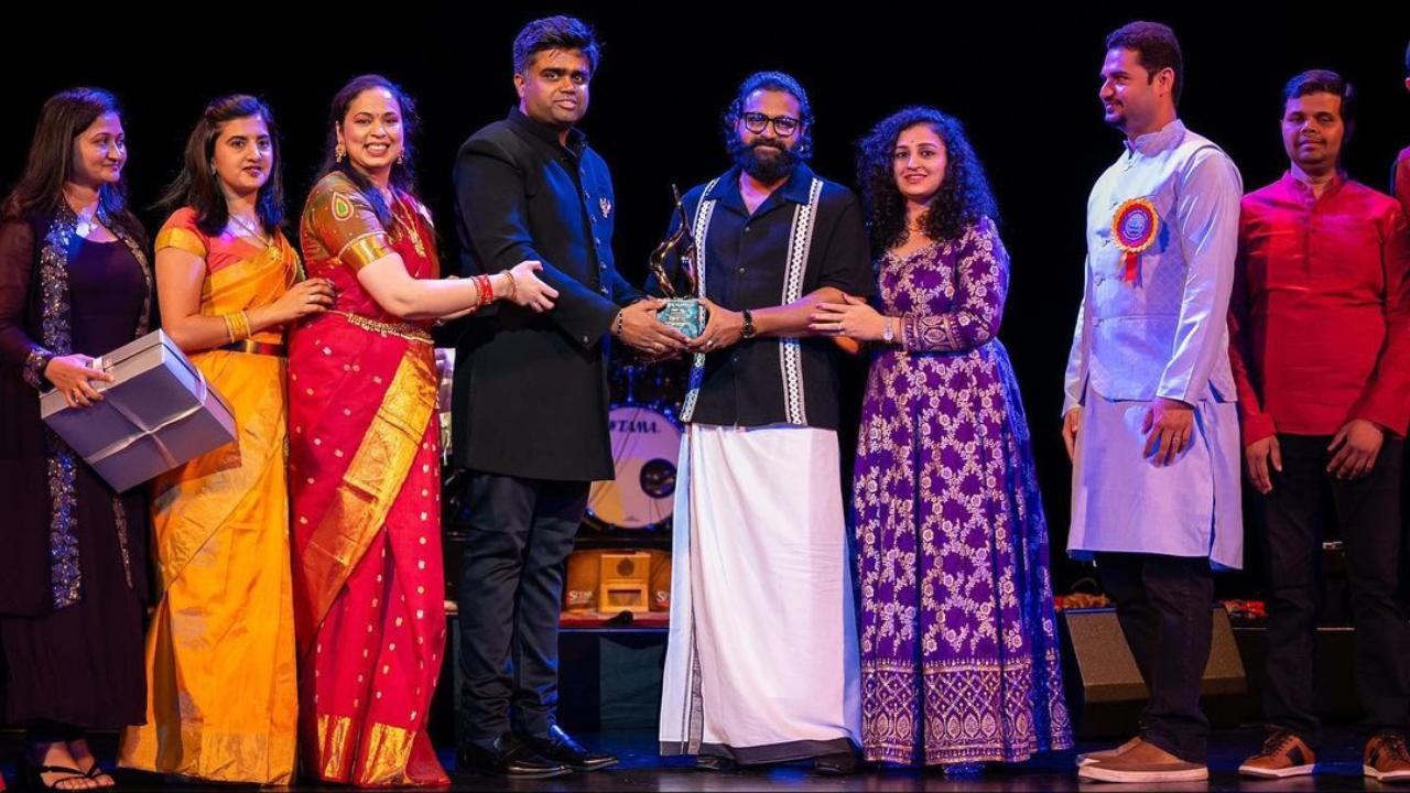 'Kantara' star Rishab Shetty honoured with the Vishwa Shrestha Kannadiga Award in Seattle
