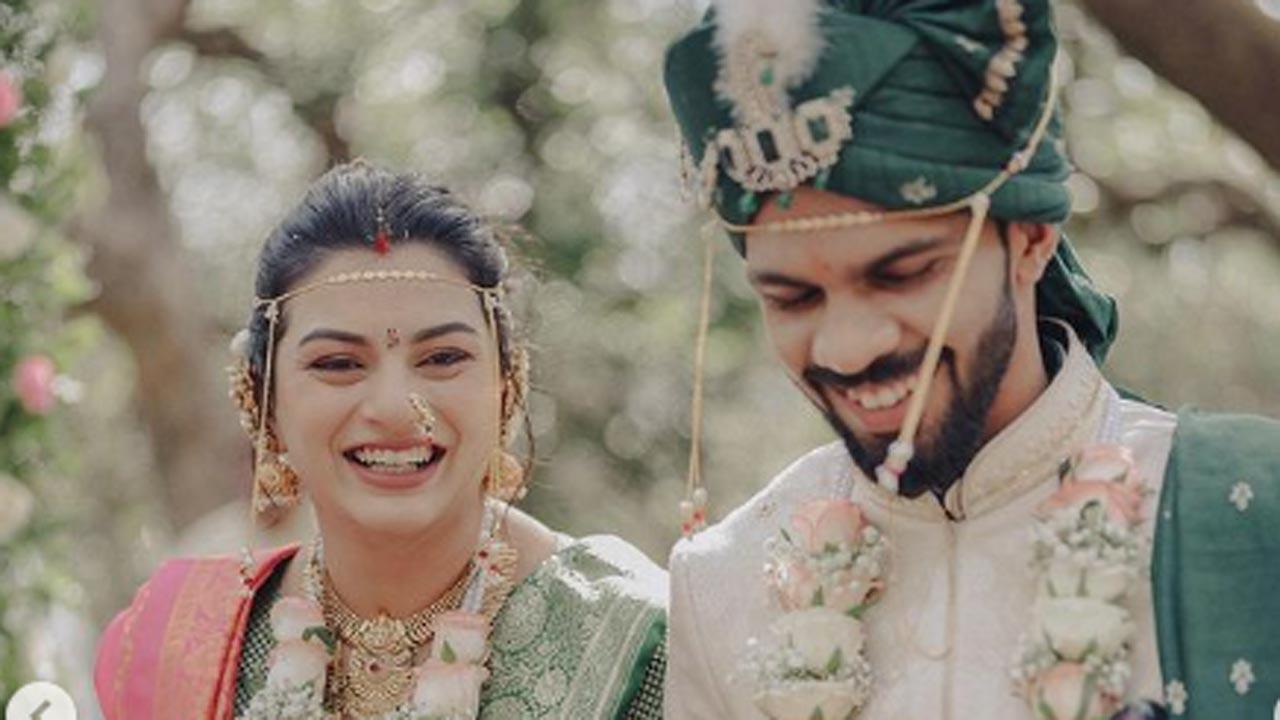 Ruturaj Gaikwad ties knot with girlfriend Utkarsha Pawar